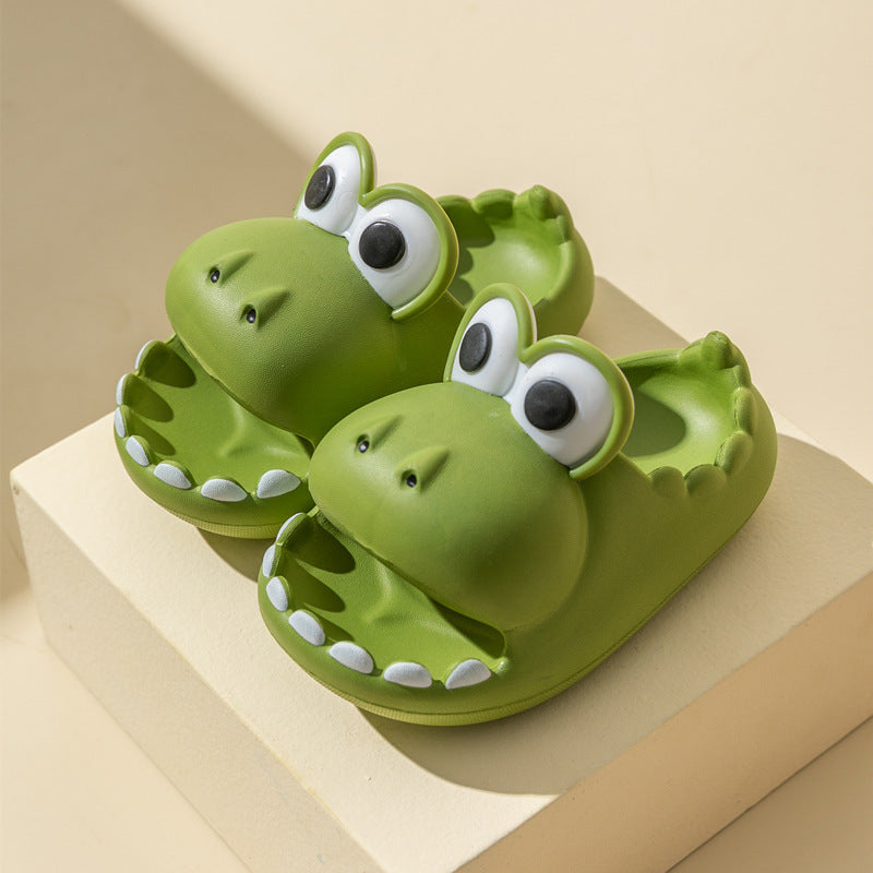 Søte dinosaur tøfler baby sko.