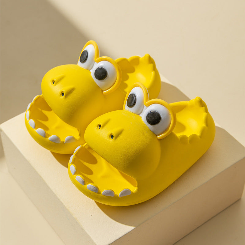 Søte dinosaur tøfler baby sko.