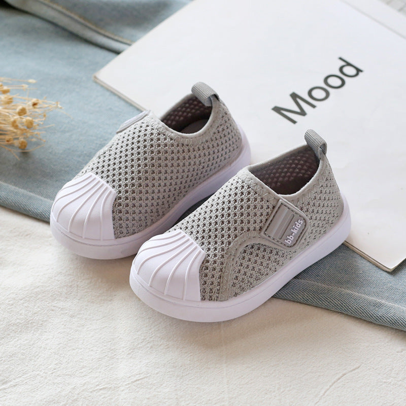 Søte småbarnsko komfortable sneakers med myk bunn og sklisikker